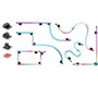 Mars Gaming MLTTWO Pack 2 Tiras LED NEON ARGB 40cm